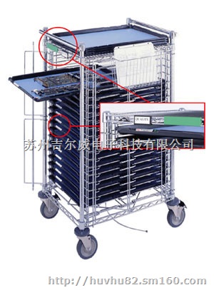 PCB防静电周转车 防静电托盘车  防静电托盘物料