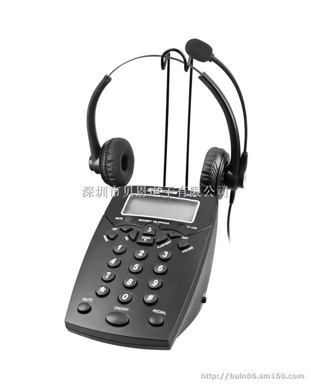 供应贝恩BN-200话务电话话务耳机 企业话务盒