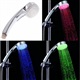 供应LED发光花洒淋浴水龙头感温变色淋浴头