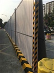 供应深圳彩钢活动围墙、出口PVC活动围墙