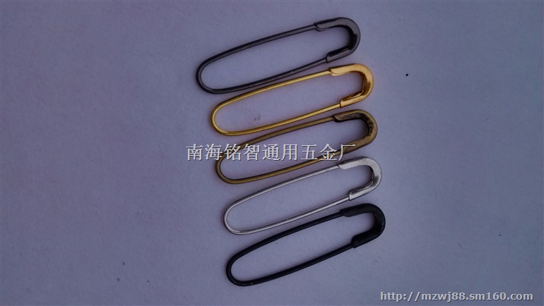 批发供应*款吊牌 无圈弧形安全别针