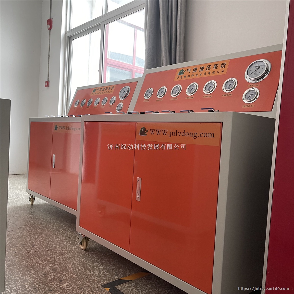 供应济南绿动气体增压放大器 气体增压系统