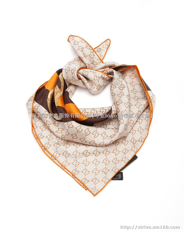 定制小方巾-真丝大丝巾订做-深圳仿丝印花丝巾订做