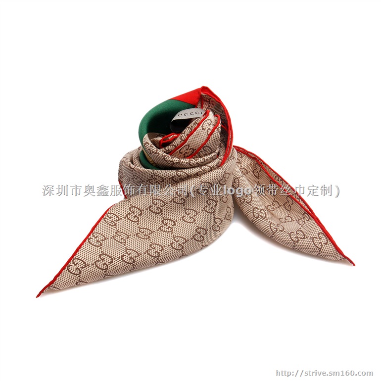 定制小方巾-真丝大丝巾订做-深圳仿丝印花丝巾订做