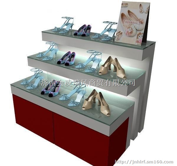 潍坊展柜济宁玻璃柜菏泽柜台青岛土特产品柜