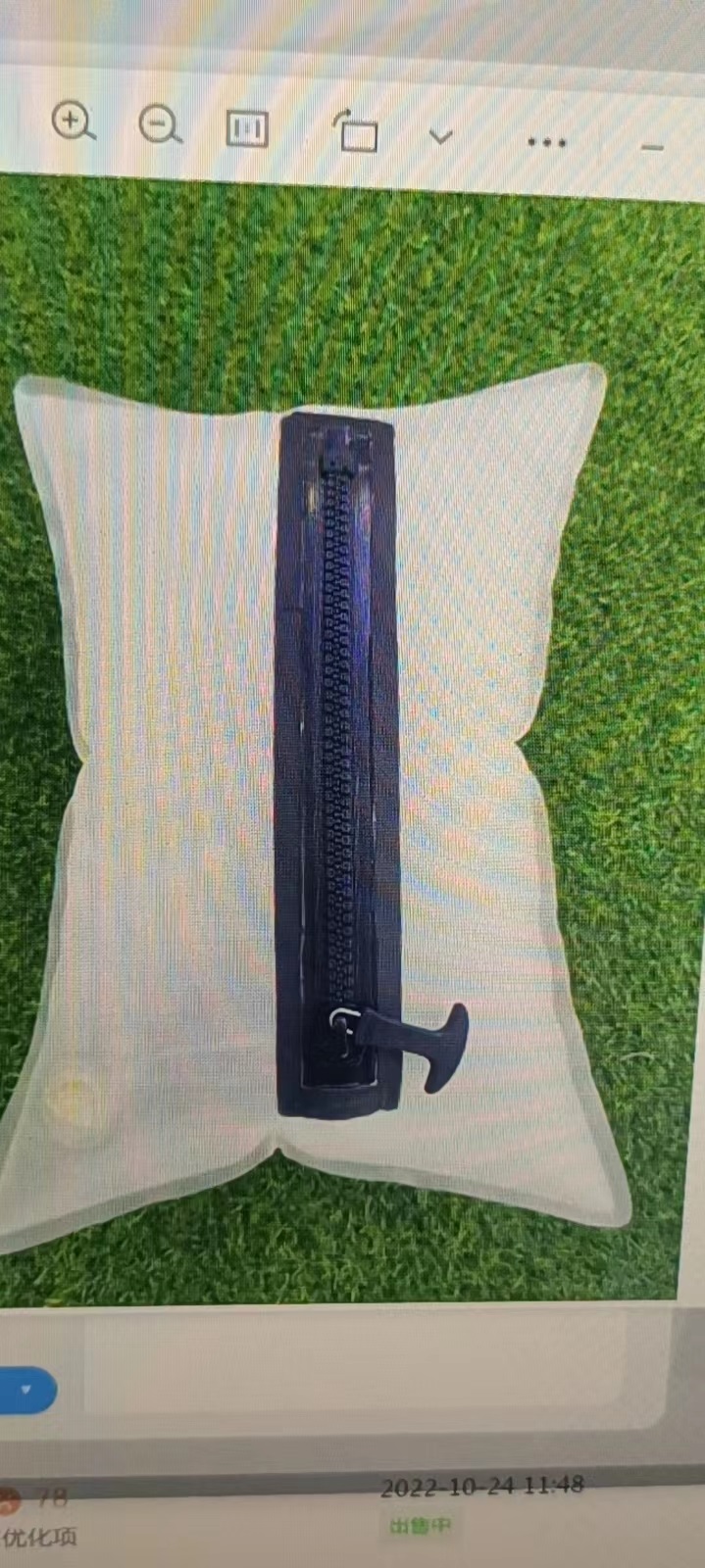 防水气密拉链气囊水囊拉链