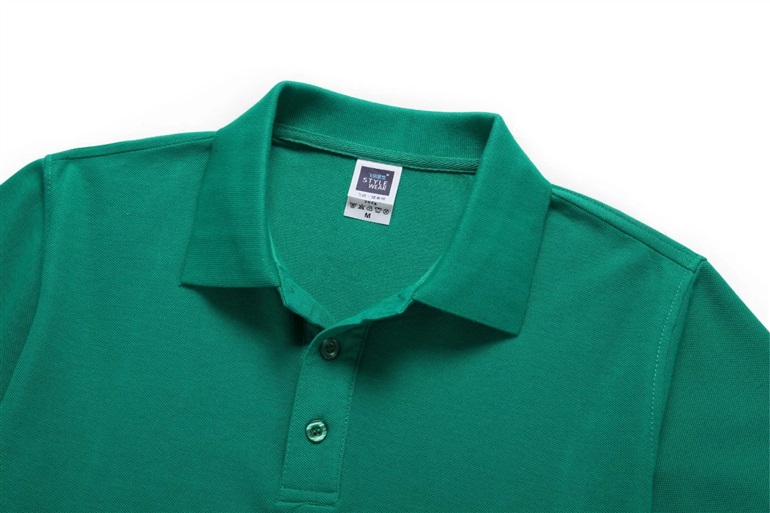 纯色polo衫定制工作服企业polo衫短袖文化衫