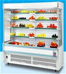 上海立式保鲜柜上海水果超市冷柜浙江水果风幕柜