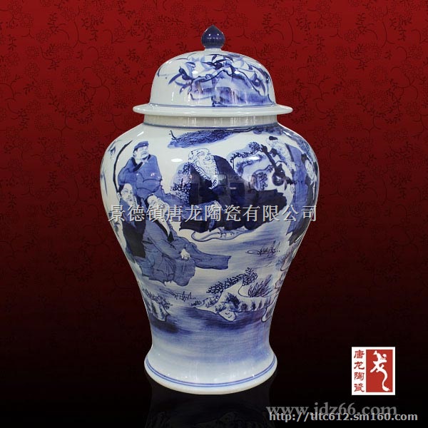 定做陶瓷米罐陶瓷食品罐 粉彩茶叶罐 福利礼品茶叶罐