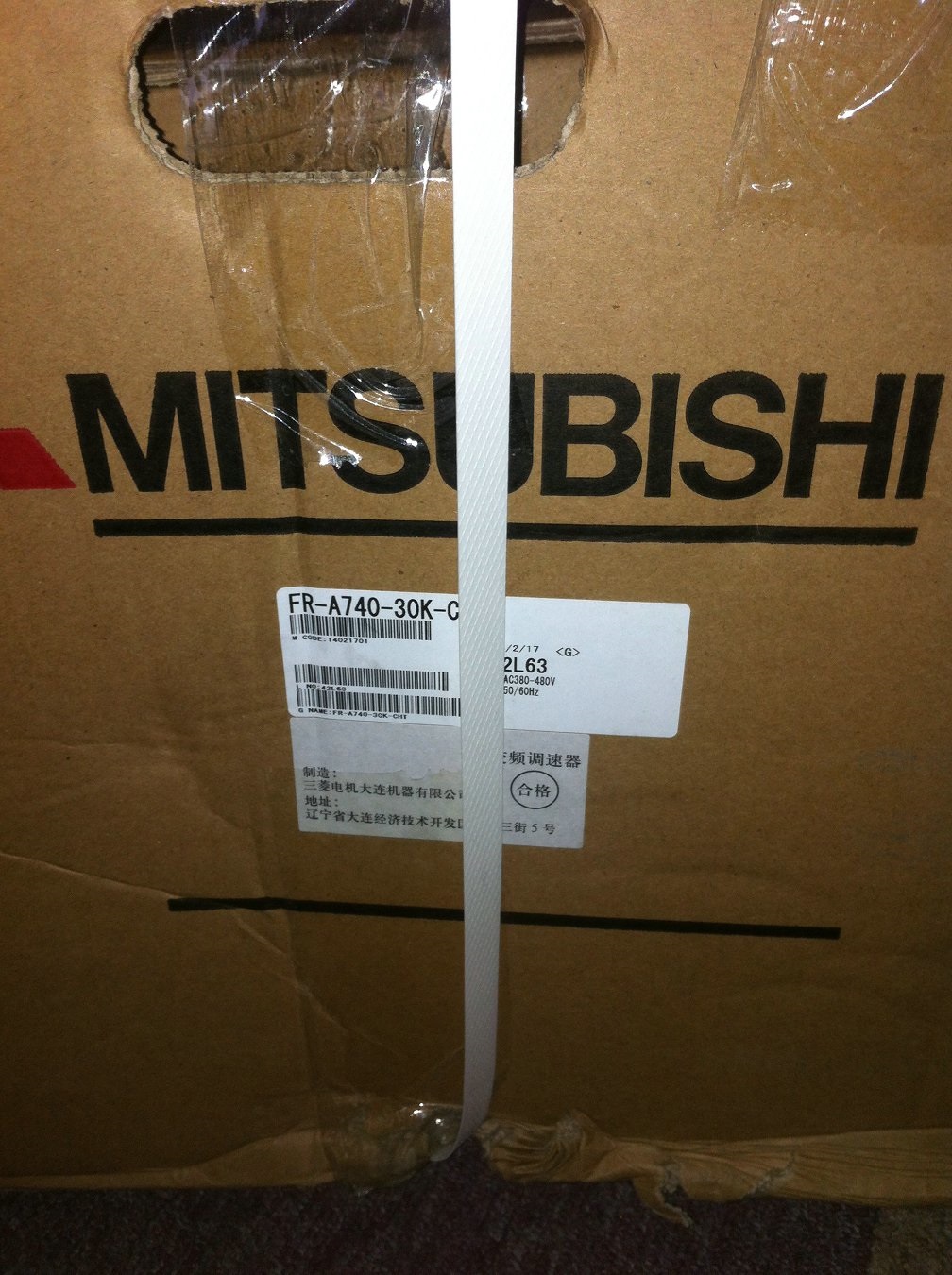 FR-A840-00250-2-60三菱变频器安装