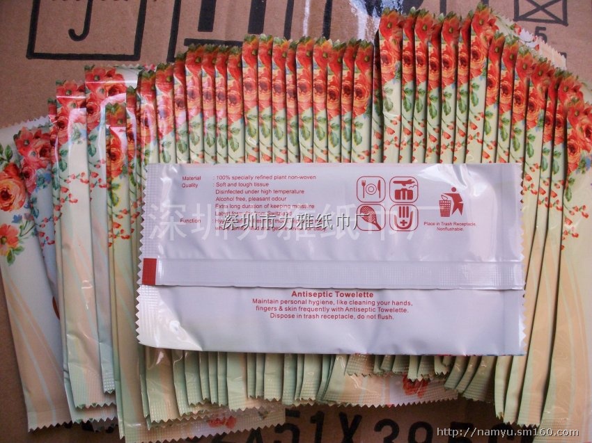 高级外贸消毒湿纸巾