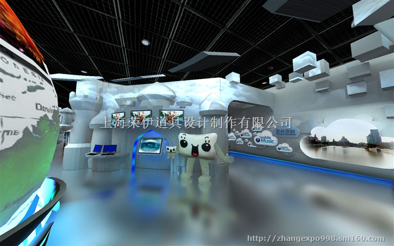 专业展厅装修施工单位道具，道具公司，化妆品柜台