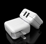 5V2.1A 双USB充电器  苹果ipad适配器