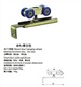 邦得尔五金供应滚滑门滑轮/半自动门滑轮/不锈钢吊轮