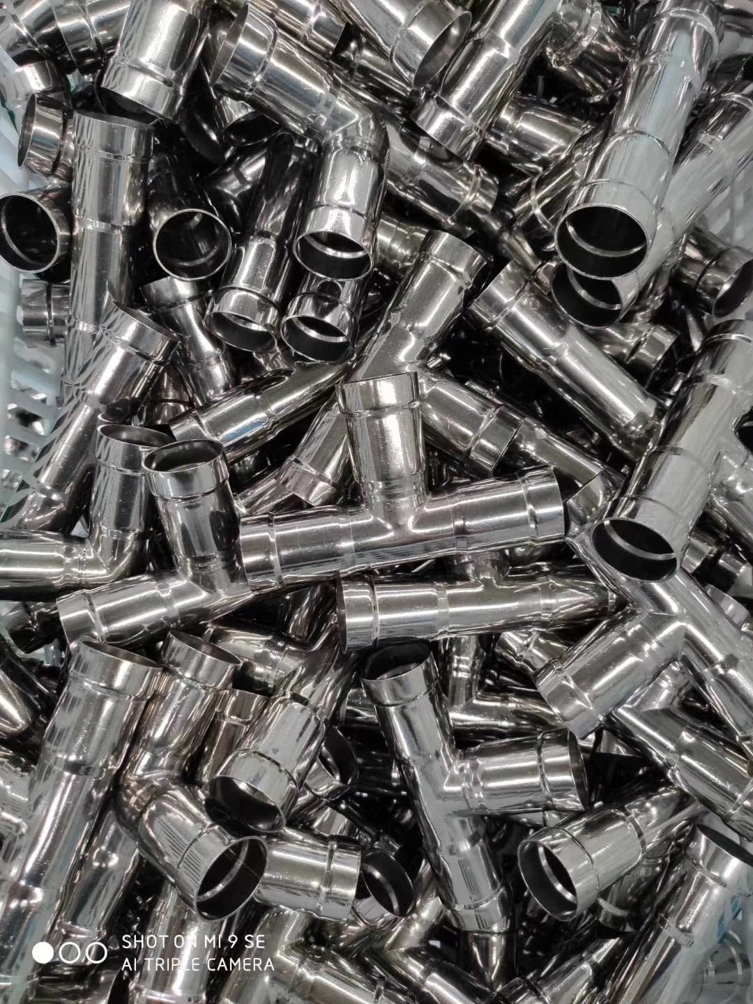 304/316L卡压式环压式壁不锈钢给水管及管件