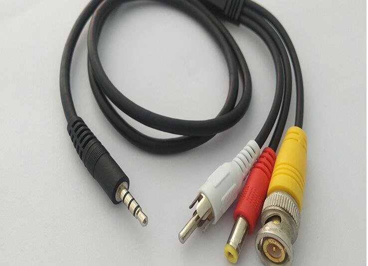 产品名称： 摄像机尾视频线