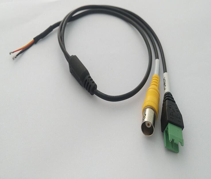 AV视频线 RCA公对公连接线 双色莲花头二对二