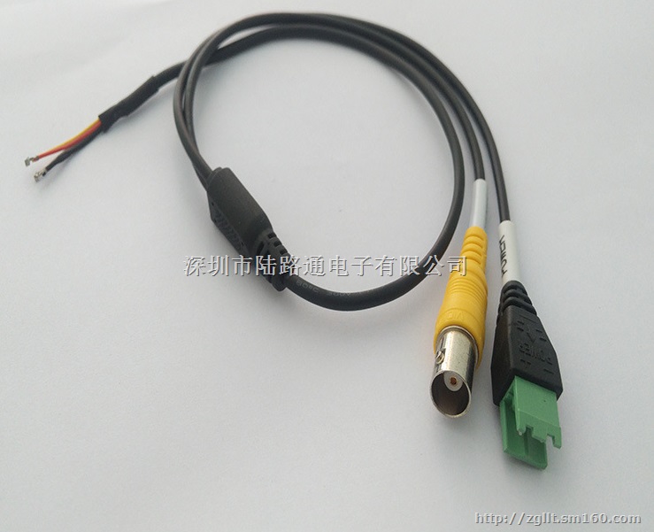 摄像机尾视频线