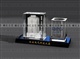 广州大楼竣工典礼纪念品，水晶内雕礼品定做，开业礼品