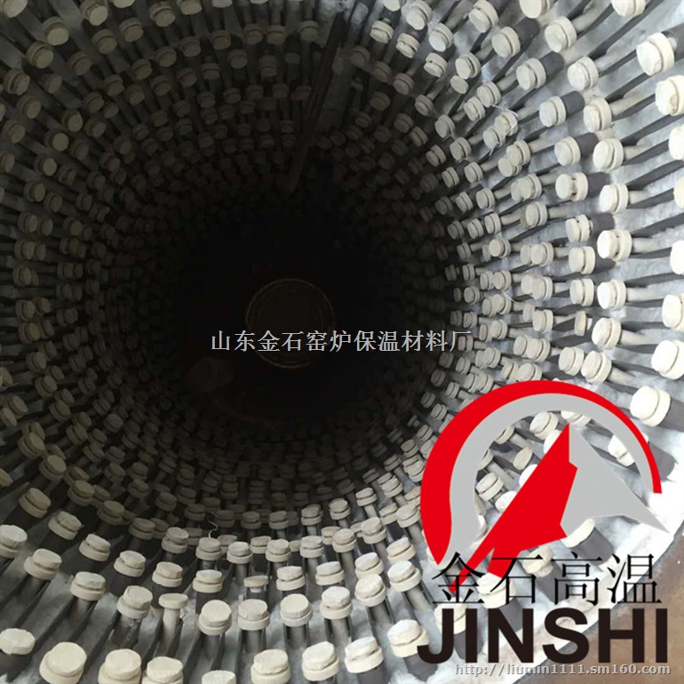 页岩砖厂吊顶陶瓷纤维模块安装