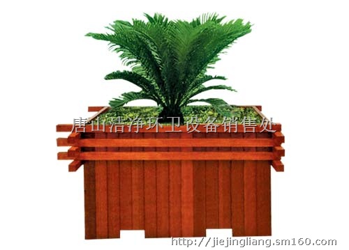 唐山各种花盆木质花盆玻璃钢花盆价格木质花箱厂家