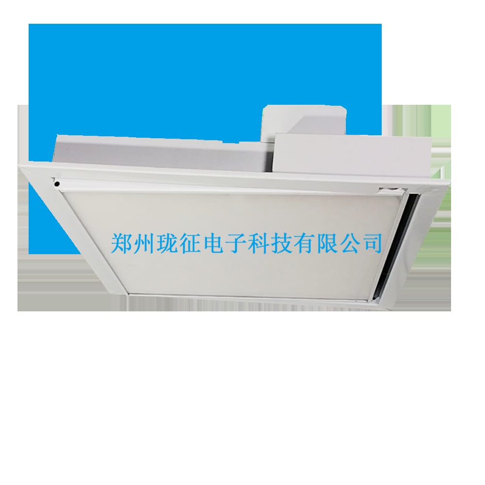 会议室灯光翻转嵌入式LED格栅灯双色温可调角度面光