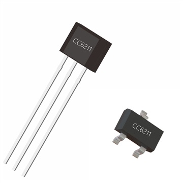 微功耗单极高灵敏度霍尔磁传感器CC6211