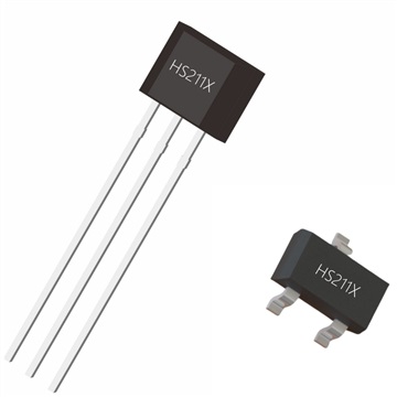 HS211X微安级高频全极性磁开关