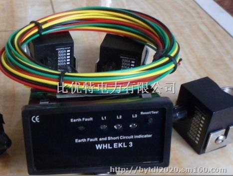 高品质 新型面板接地短路线路故障指示器WHLEKL