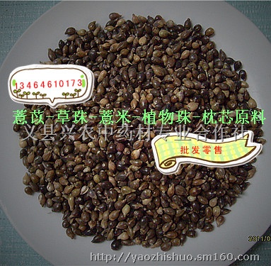薏苡果壳薏米薏仁草珠子薏米保健枕芯