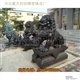 供应铜狮子规格齐全，河北生产厂家，树林铜雕
