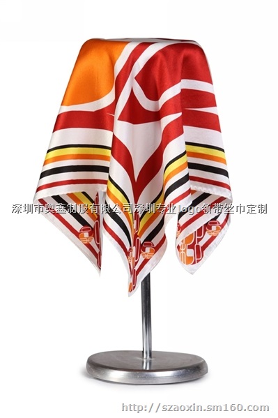 深圳涤丝丝巾定制-深圳印花丝巾定做-企业丝巾订做