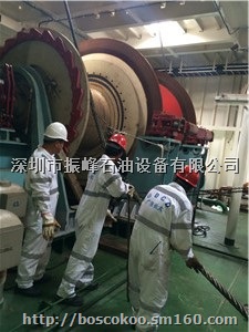 海洋工程船舶系泊钢丝绳和吊机钢丝绳排缆工程服务