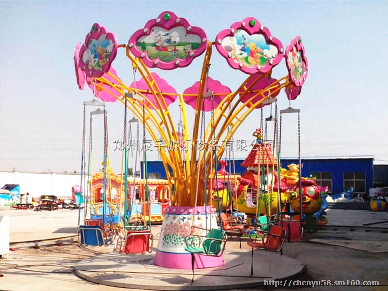 公园旋转飞椅/儿童小飞椅/电动碰碰车 熊出没水陆战