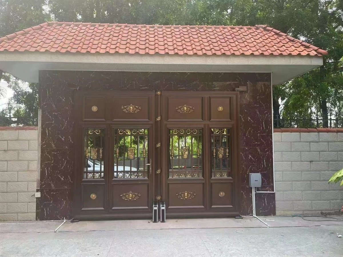 厂家供应辛集感应自动门 供应新乐平移遥控电动门机