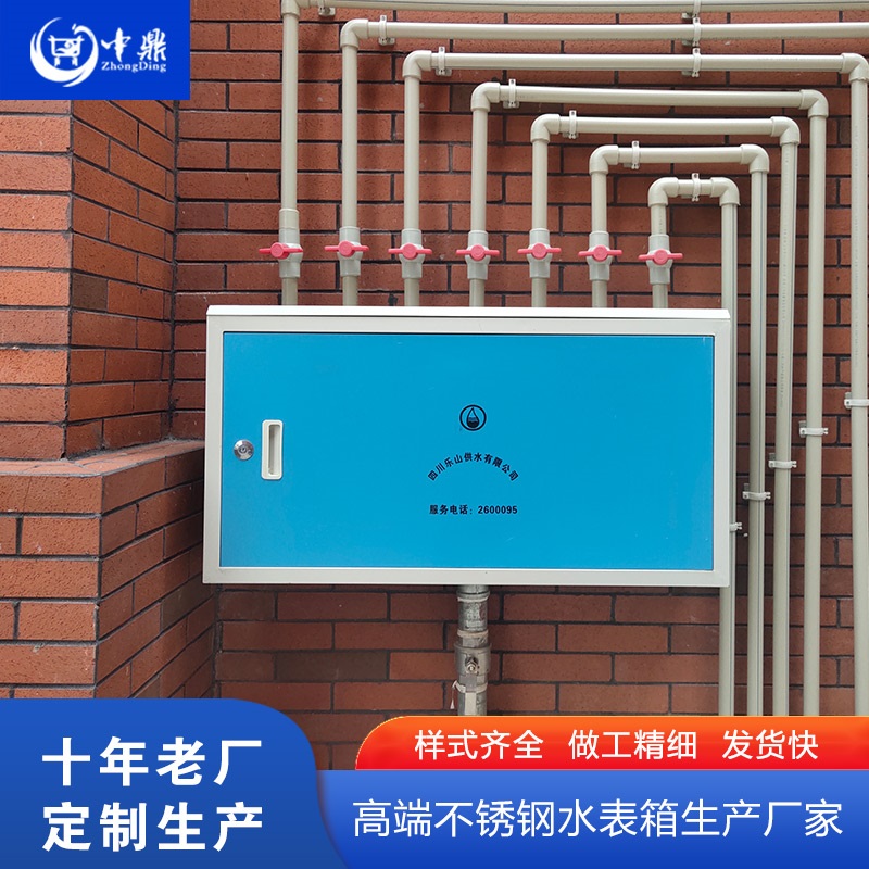 成都水表计量箱定制、四川不锈钢水表计量箱厂家