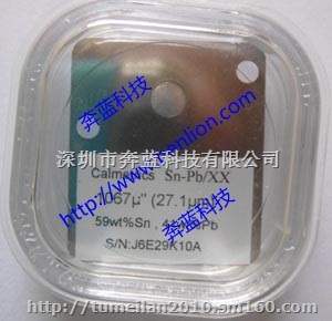 华东供应美国calmetrics镀钯标准片 薄膜片