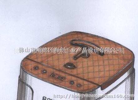 提供蒸汽熏蒸仪外观设计、结构设计、产品创意设计服务