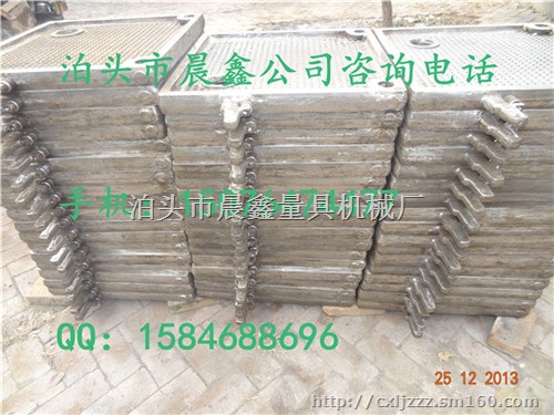 不锈钢压滤机滤板厂家铸造直销，晨鑫牌压滤机滤板