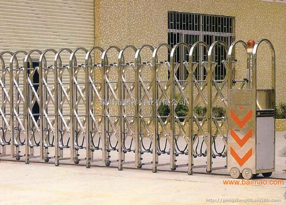 深圳伸缩门罗湖伸缩门黄贝伸缩门东门伸缩门南湖鹏祥