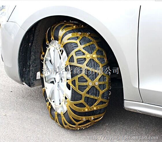 汽车防滑链 牛筋加厚进口轿车轮胎防滑链条铁链