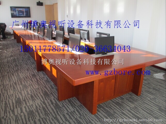 显示屏升降会议桌