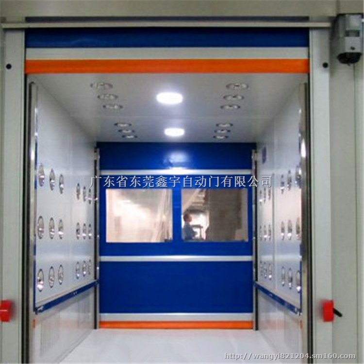 东莞厂家供应电子车间通道风淋室快速卷帘门报价