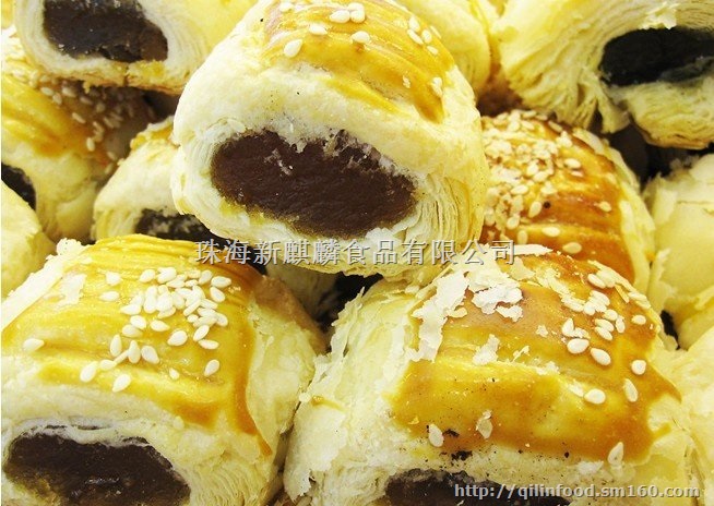 珠海新麒麟龙凤饼核桃酥杏仁酥厂家直销团购批发代加工