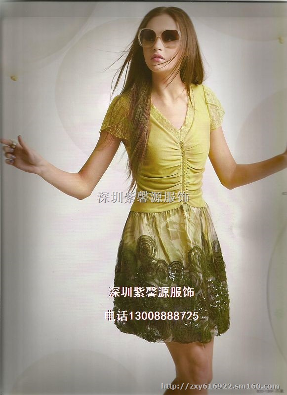 紫馨源服饰 专业批发 品牌服装 女装库存尾货