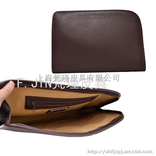 厂家定做中高档头层油蜡皮ipad文件包