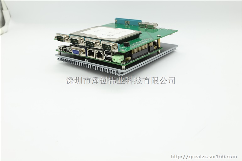 深圳泽创伟业intel i3系列无风扇低功耗工控电