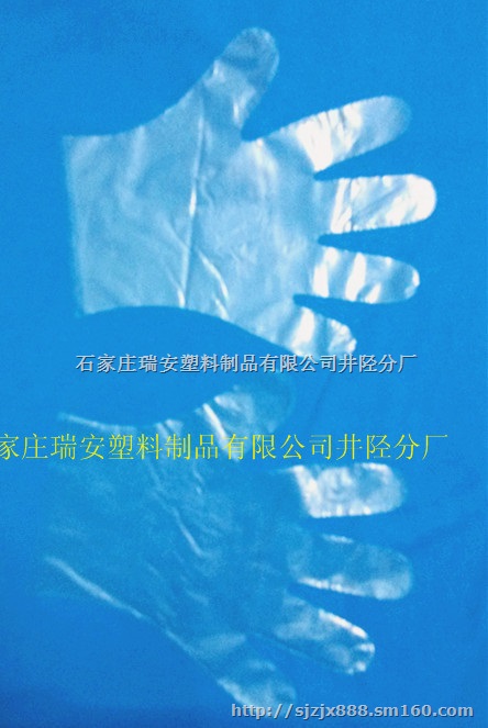 瑞安牌10000只/箱一次性PE手套价格
