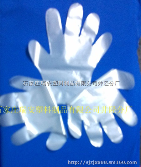 瑞安牌10000只/箱一次性PE手套价格