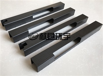 碳纤维型材定制加工 高端碳纤维定制件